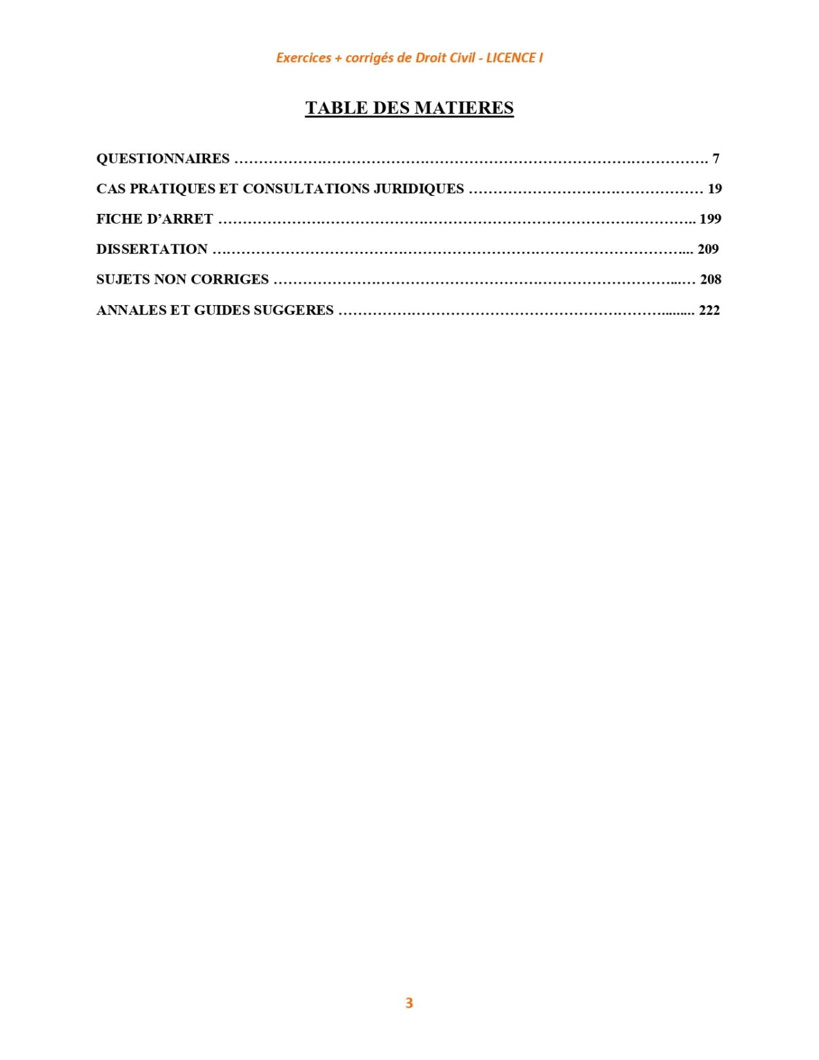 Annales De Droit Civil – Licence 1 (PDF) – IVOIRE-DOCUMENT