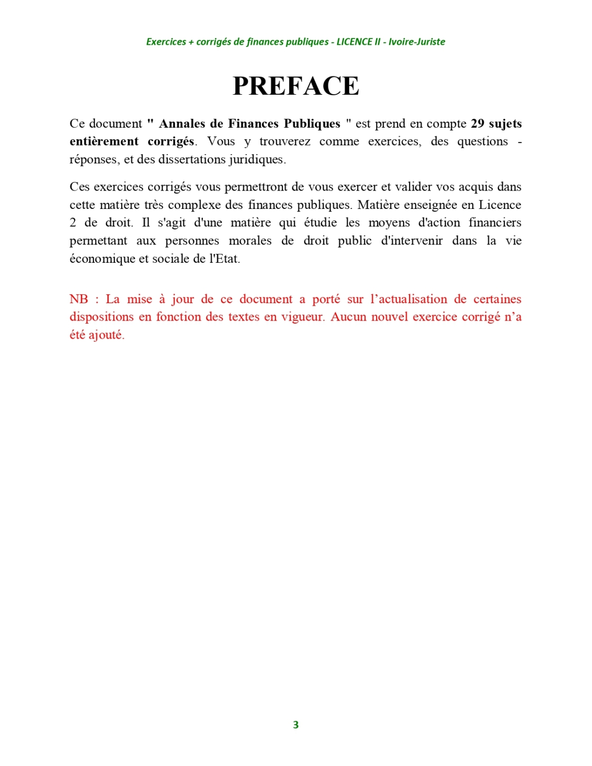 Annales Examen Professionnel Inspecteur Des Finances Publiques