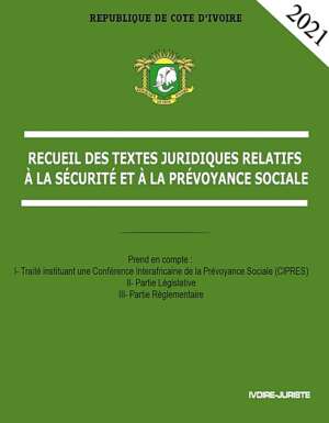 Textes Juridiques relatifs à la sécurité et la prévoyance sociale