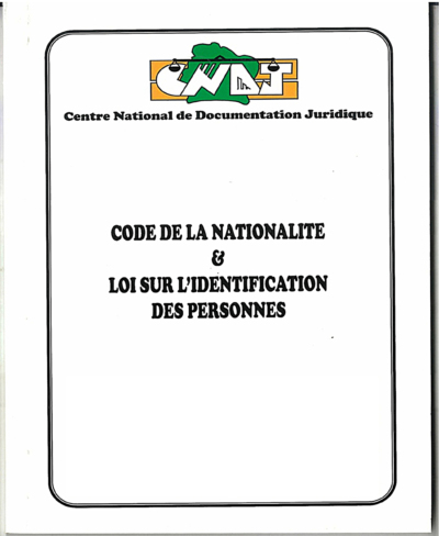 Code de la Nationalité et Identification des personnes