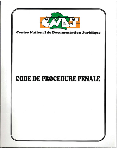 Code de procédure pénale