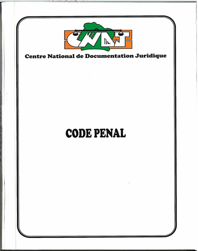 Code pénal ivoirien