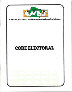 Code électoral de la République de Côte d'Ivoire