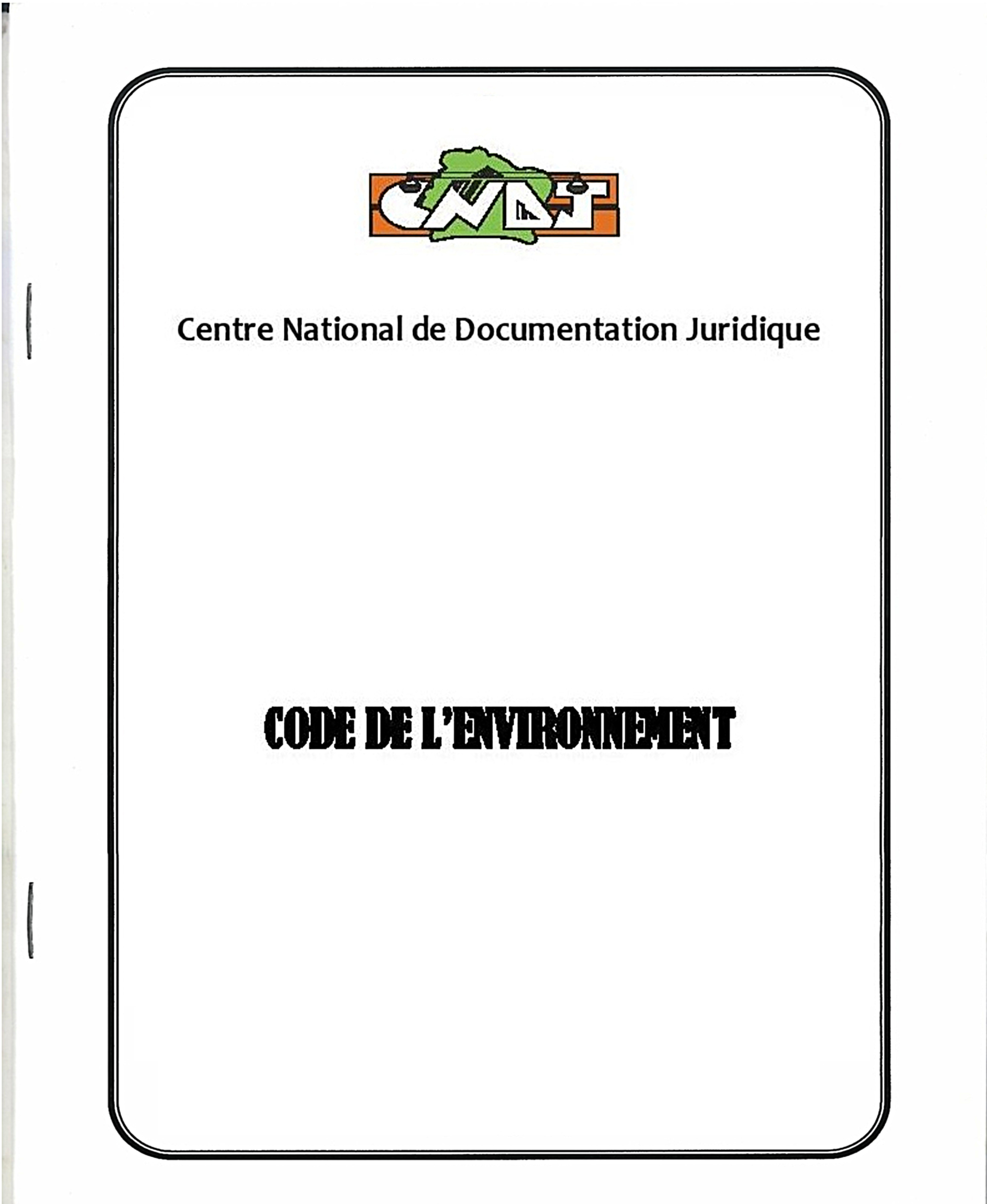 code de l’environnement ivoirien